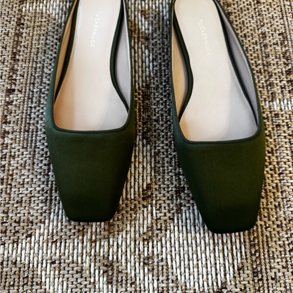 Fern Satin Nilli Flat - Picture 2 of 3